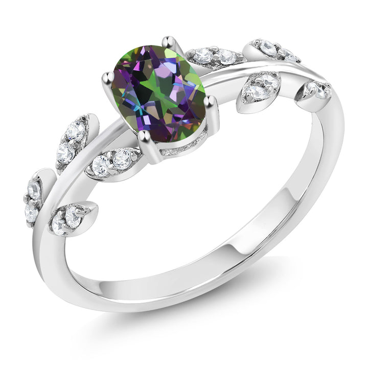 Green Mystic Topaz_7_Ring in 925 Sterling Silver