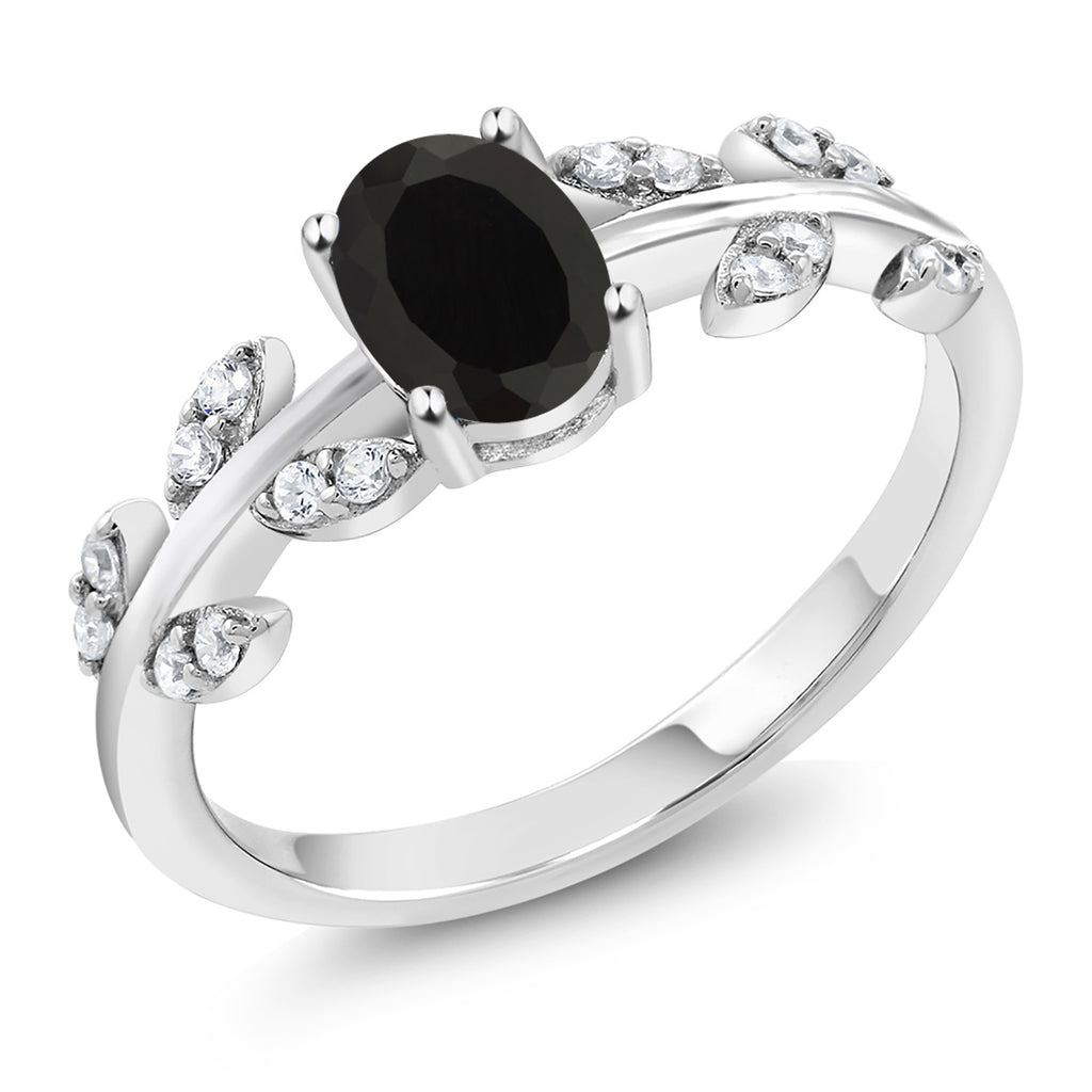 Onyx - December_5_Ring in 925 Sterling Silver