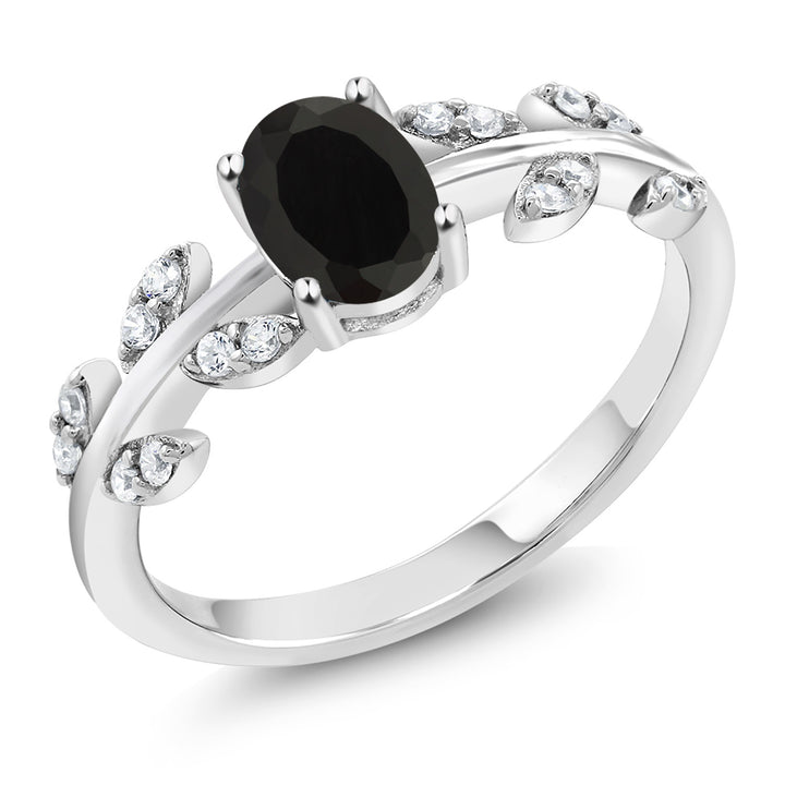 Onyx - December_7_Ring in 925 Sterling Silver