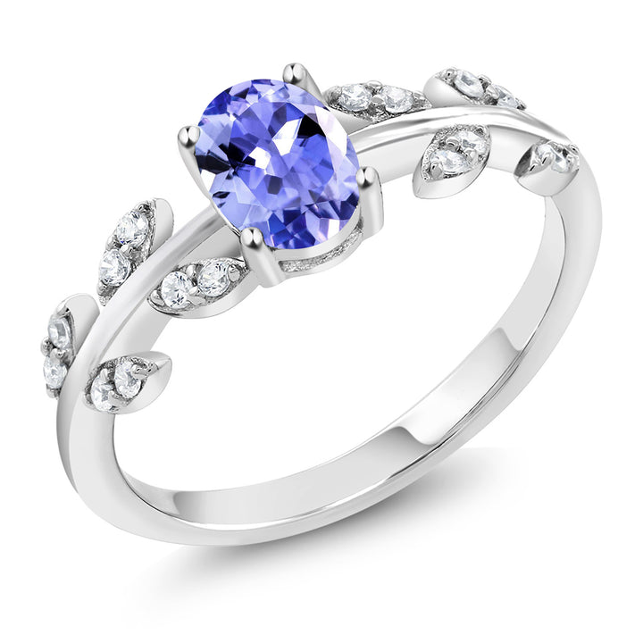 Tanzanite - December_5_Ring in 925 Sterling Silver