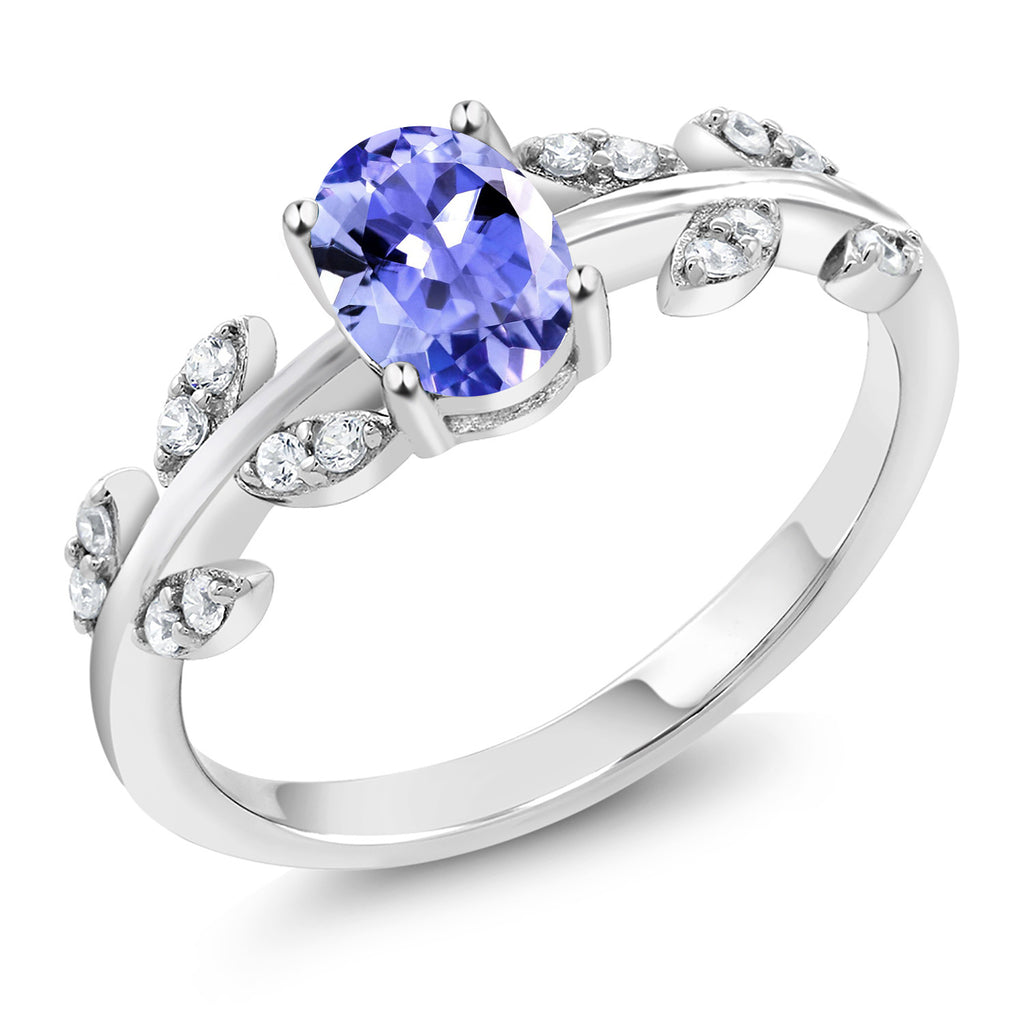 Tanzanite - December_8_Ring in 925 Sterling Silver
