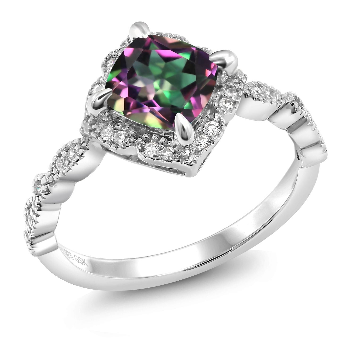 Green Mystic Topaz_7_Ring in 925 Sterling Silver