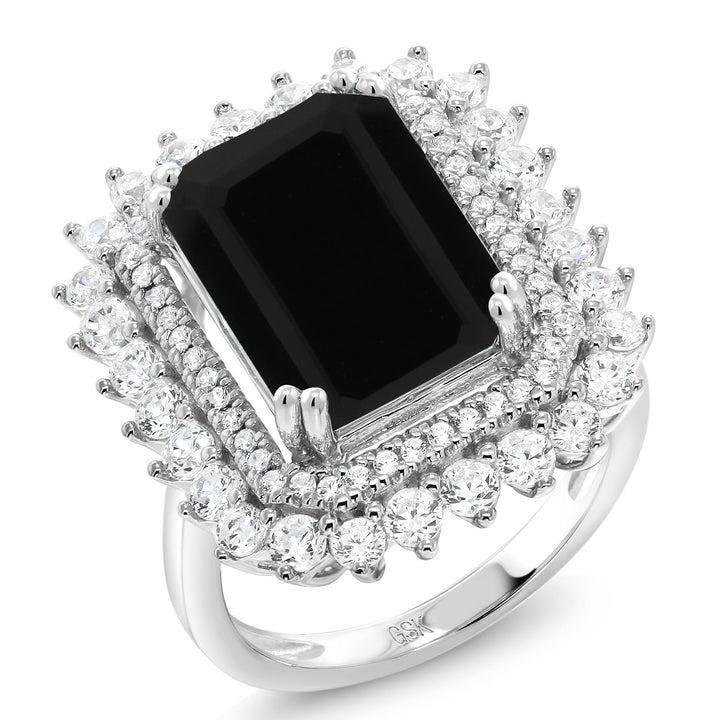 Onyx - December_5_Ring in 925 Sterling Silver