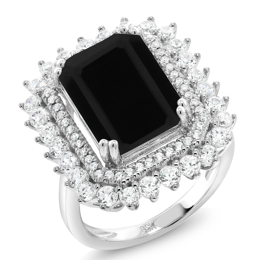 Onyx - December_9_Ring in 925 Sterling Silver