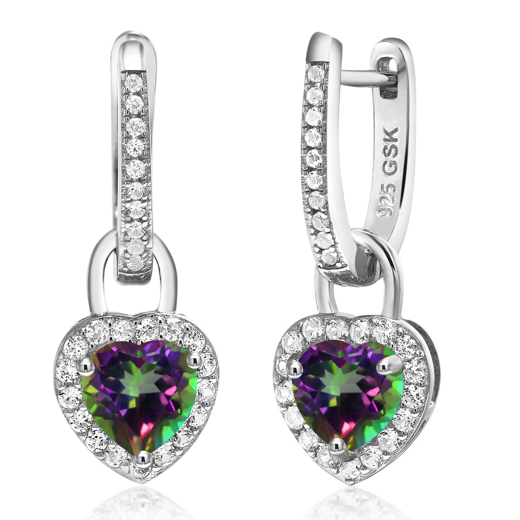 Green Mystic Topaz_Earrings in 925 Sterling Silver