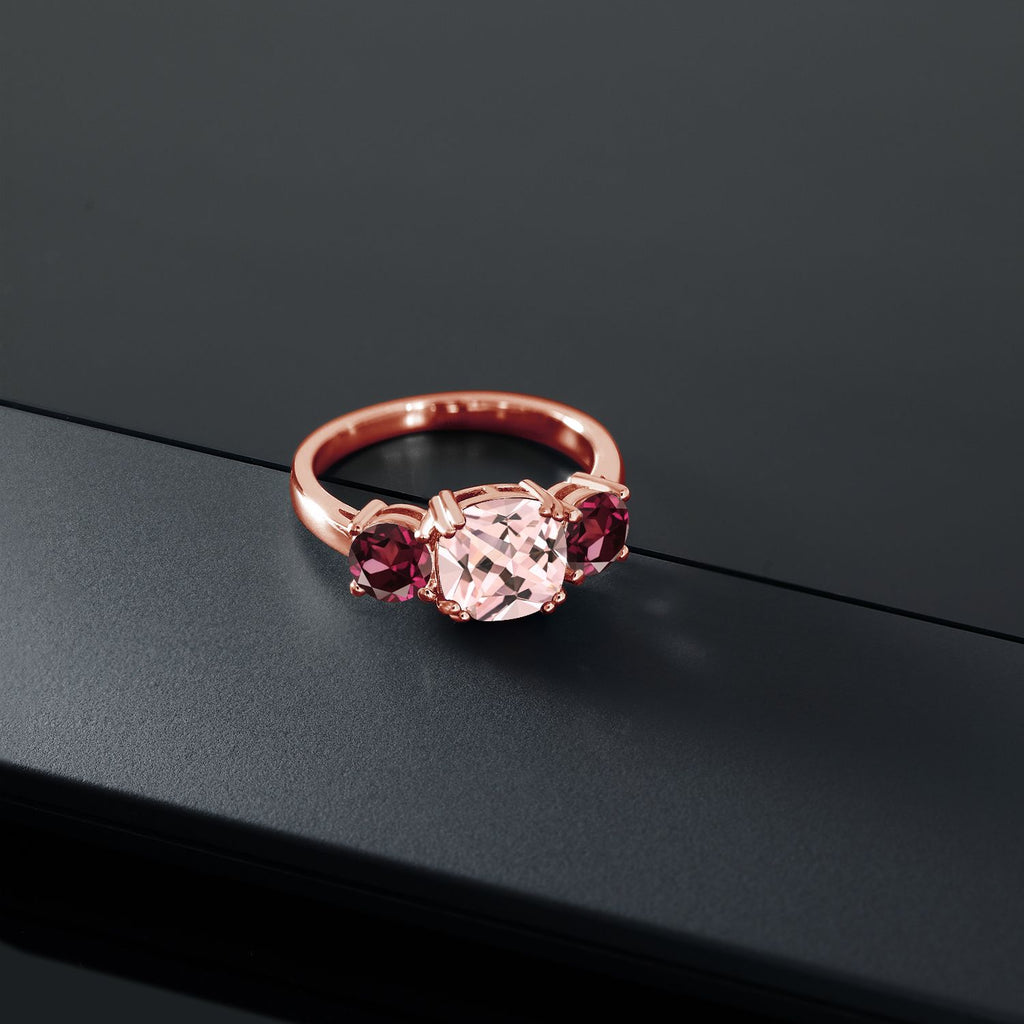 Ring in 925 Rose Gold Plated Silver