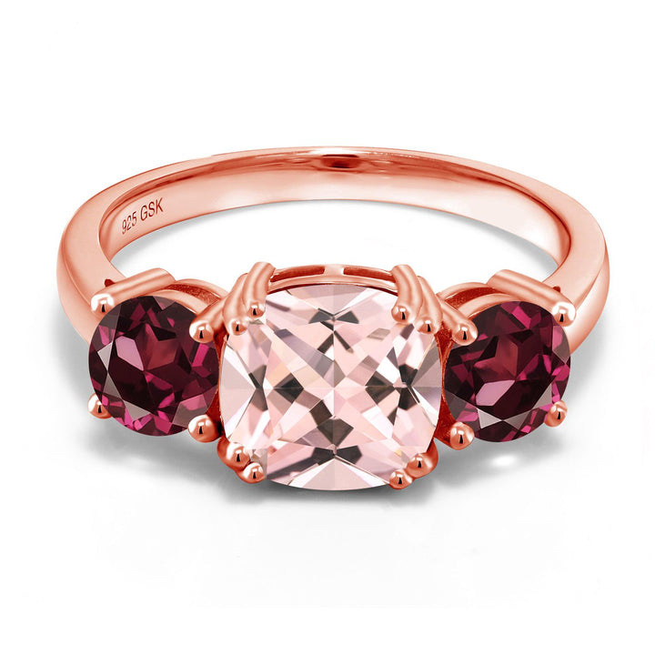 Ring in 925 Rose Gold Plated Silver
