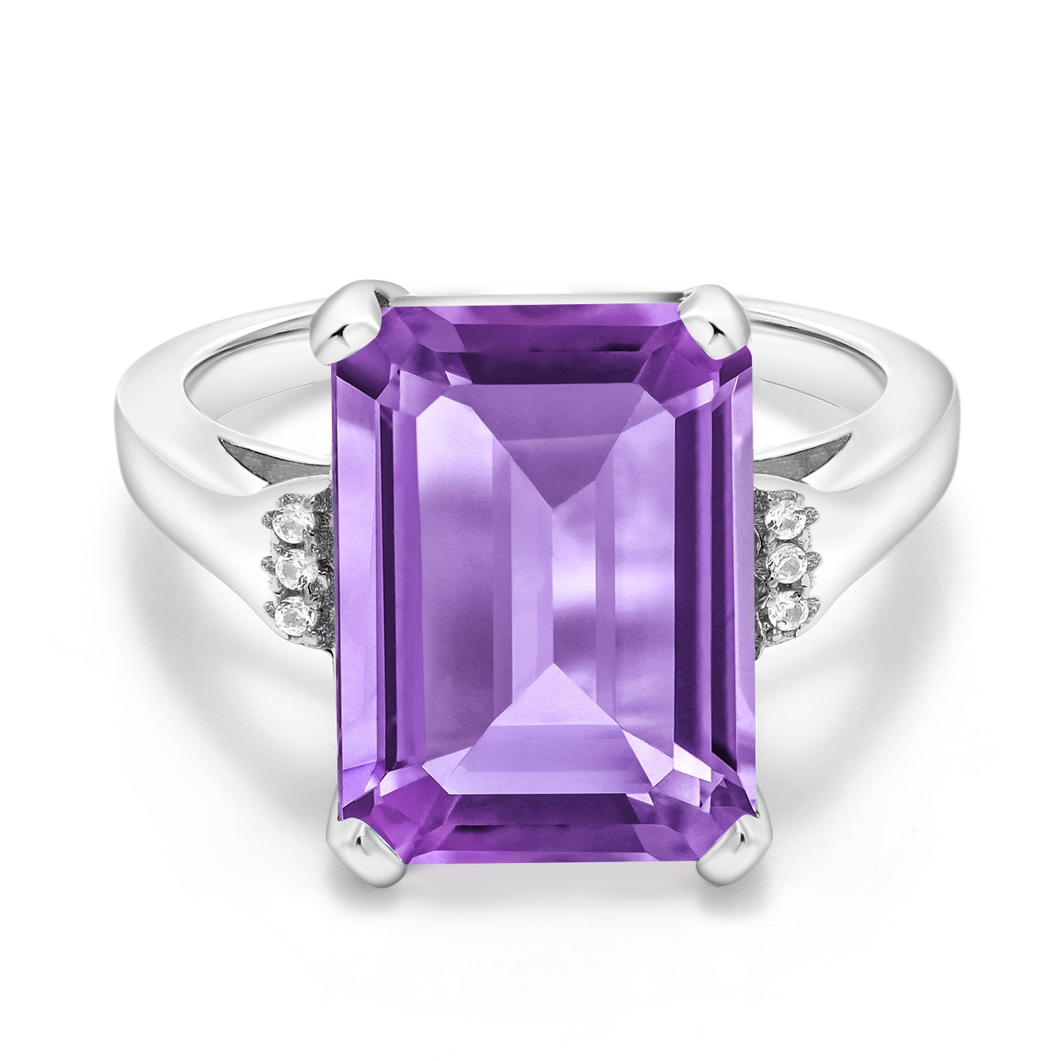 Amethyst - February_7_Ring in 925 Sterling Silver