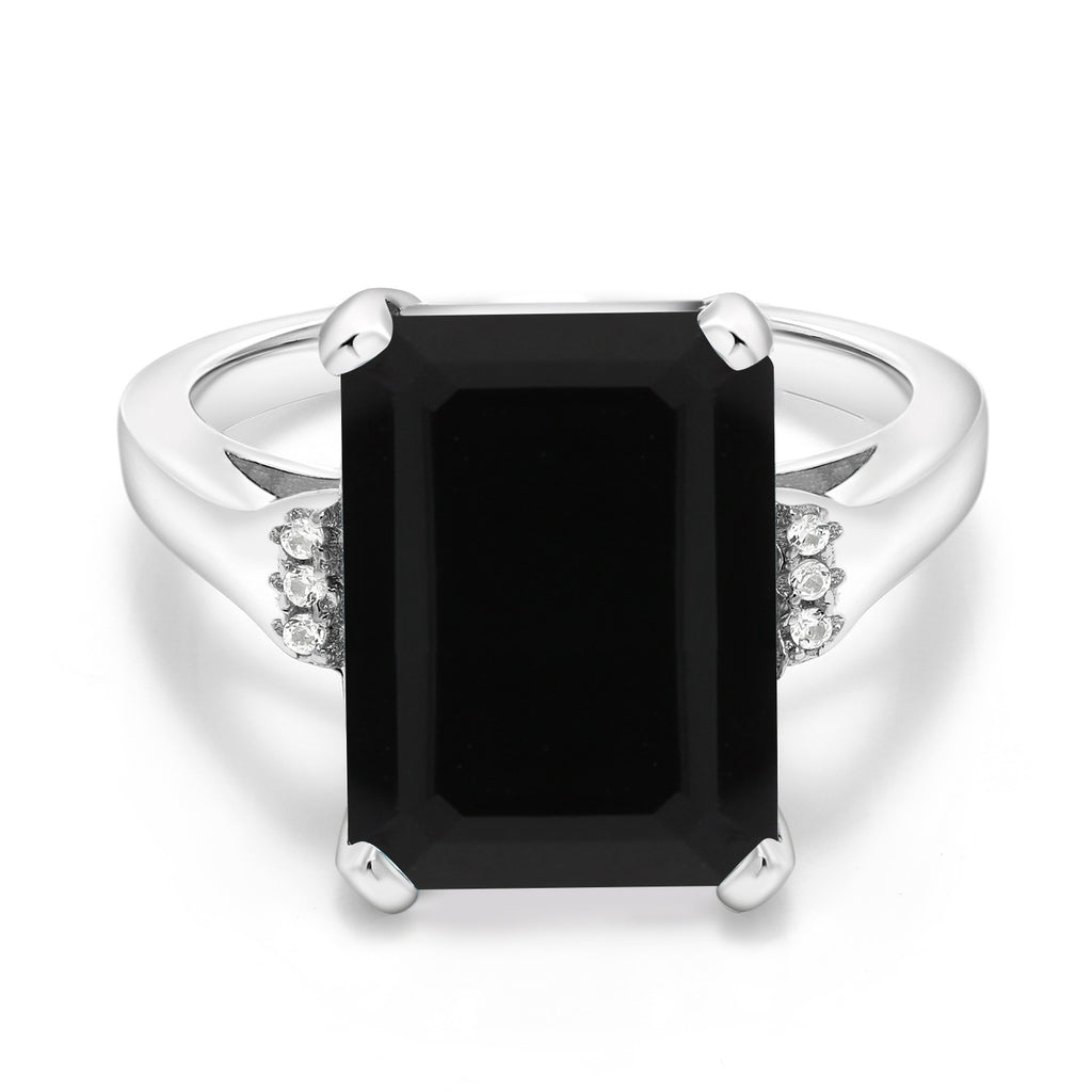 Onyx - December_6_Ring in 925 Sterling Silver