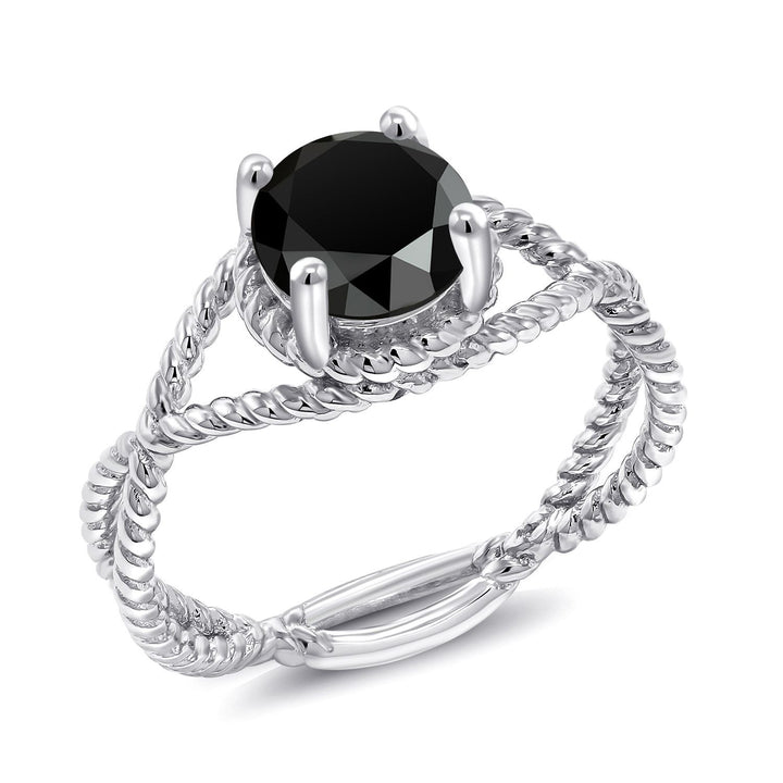 Onyx - December_5_Ring in 925 Sterling Silver
