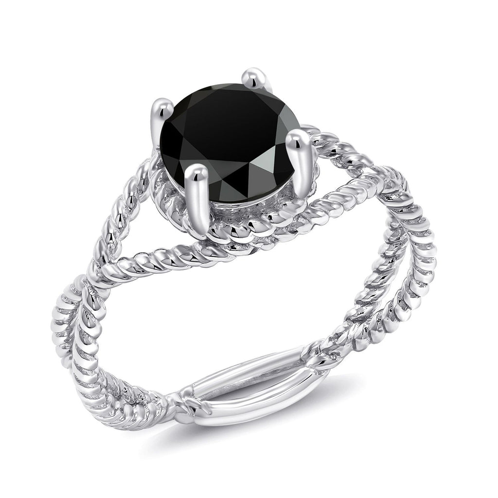 Onyx - December_8_Ring in 925 Sterling Silver
