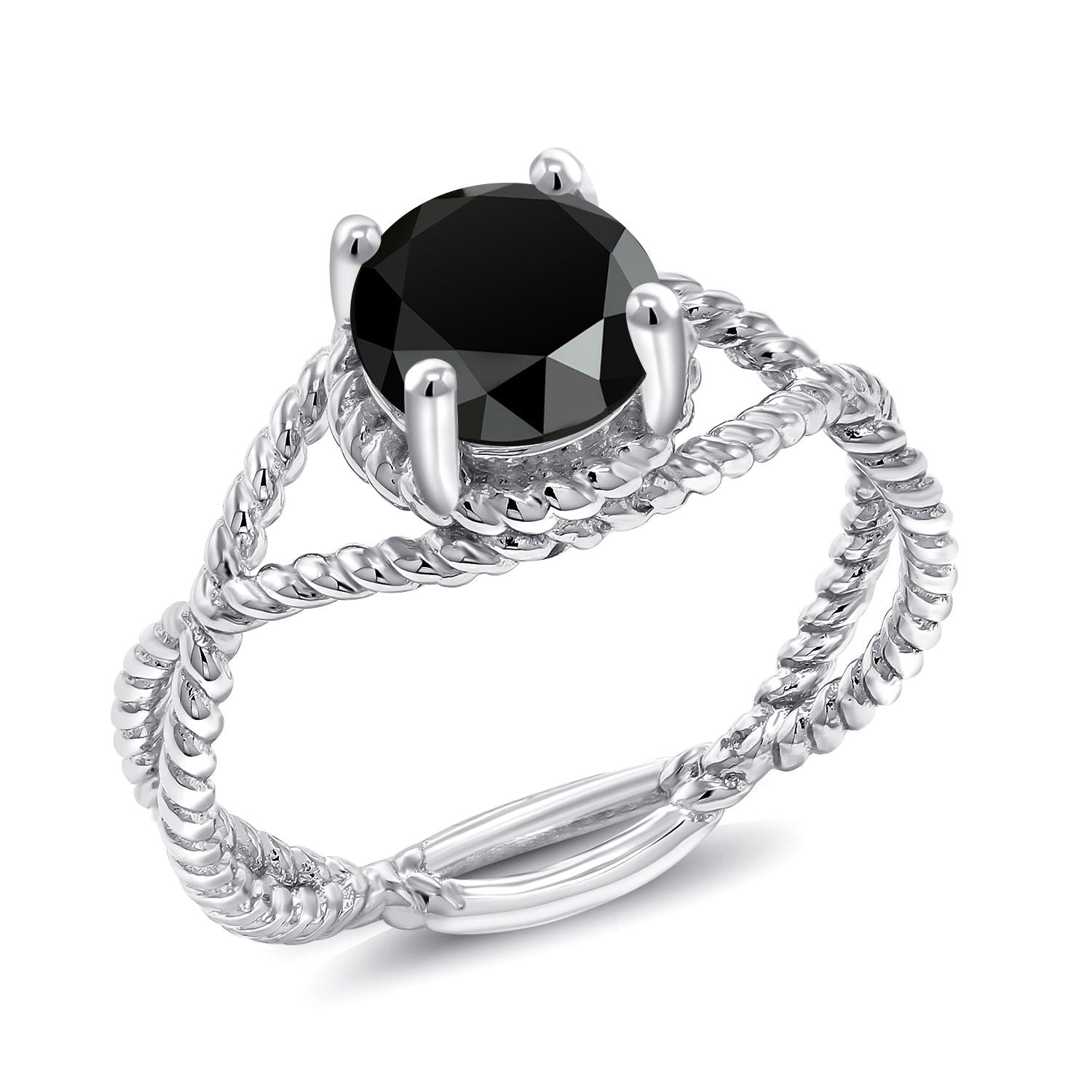 Onyx - December_9_Ring in 925 Sterling Silver