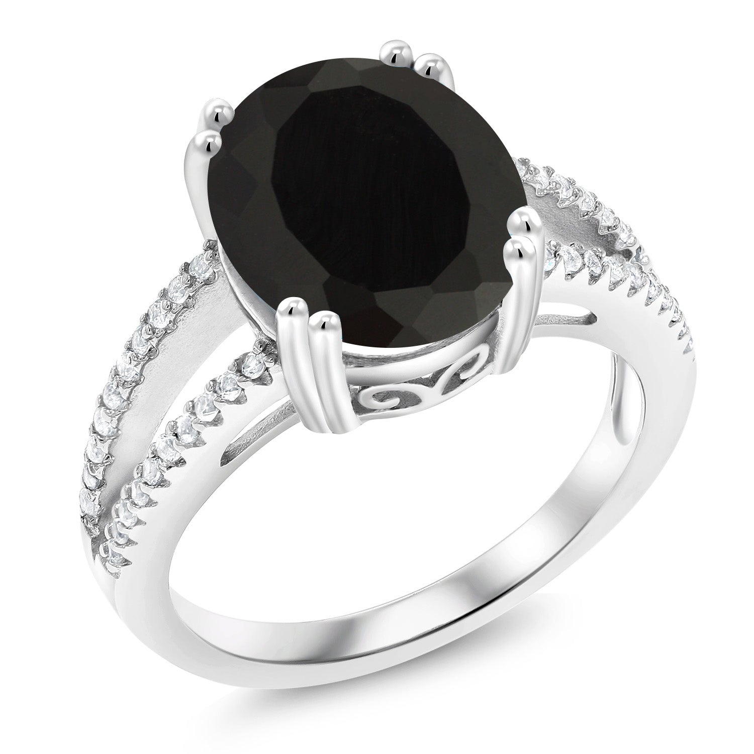 Onyx - December_9_Ring in 925 Sterling Silver