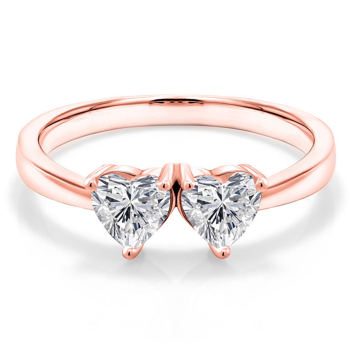 Ring in 925 Rose Gold Plated Silver