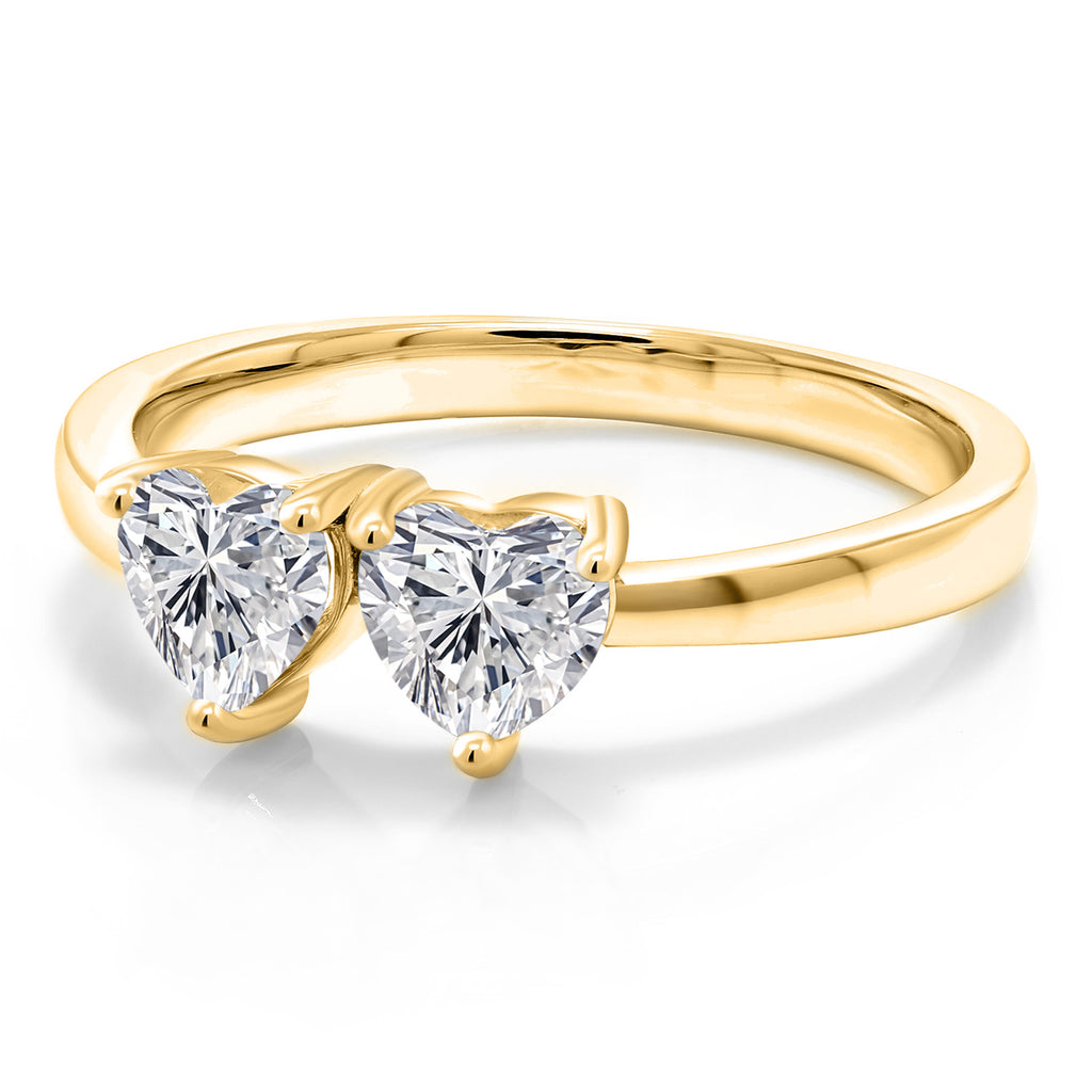 Ring in 925 Yellow Gold Plated Silver