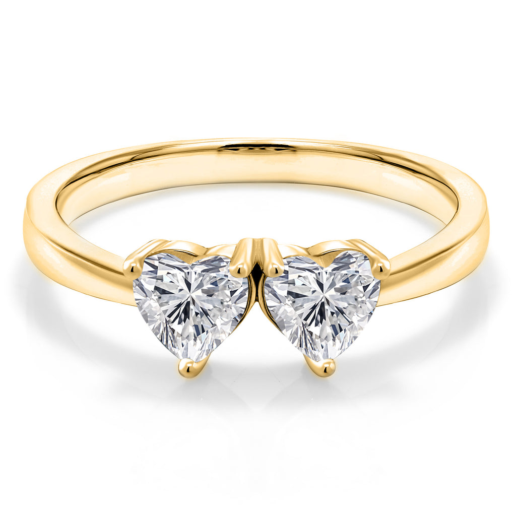 Ring in 925 Yellow Gold Plated Silver