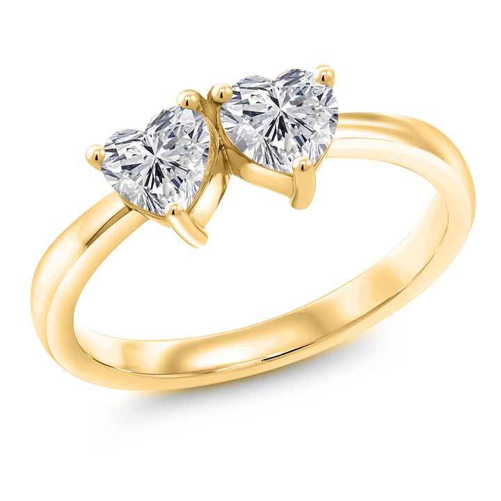 Ring in 925 Yellow Gold Plated Silver