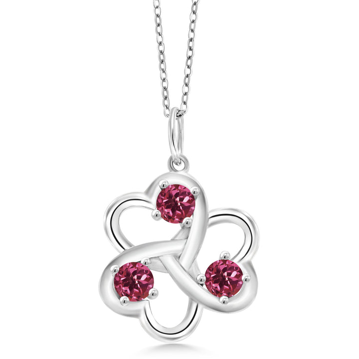 Tourmaline - October_Pendant in 925 Sterling Silver