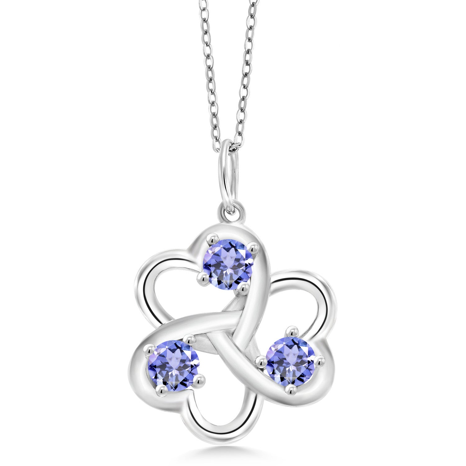 Tanzanite - December_Pendant in 925 Sterling Silver