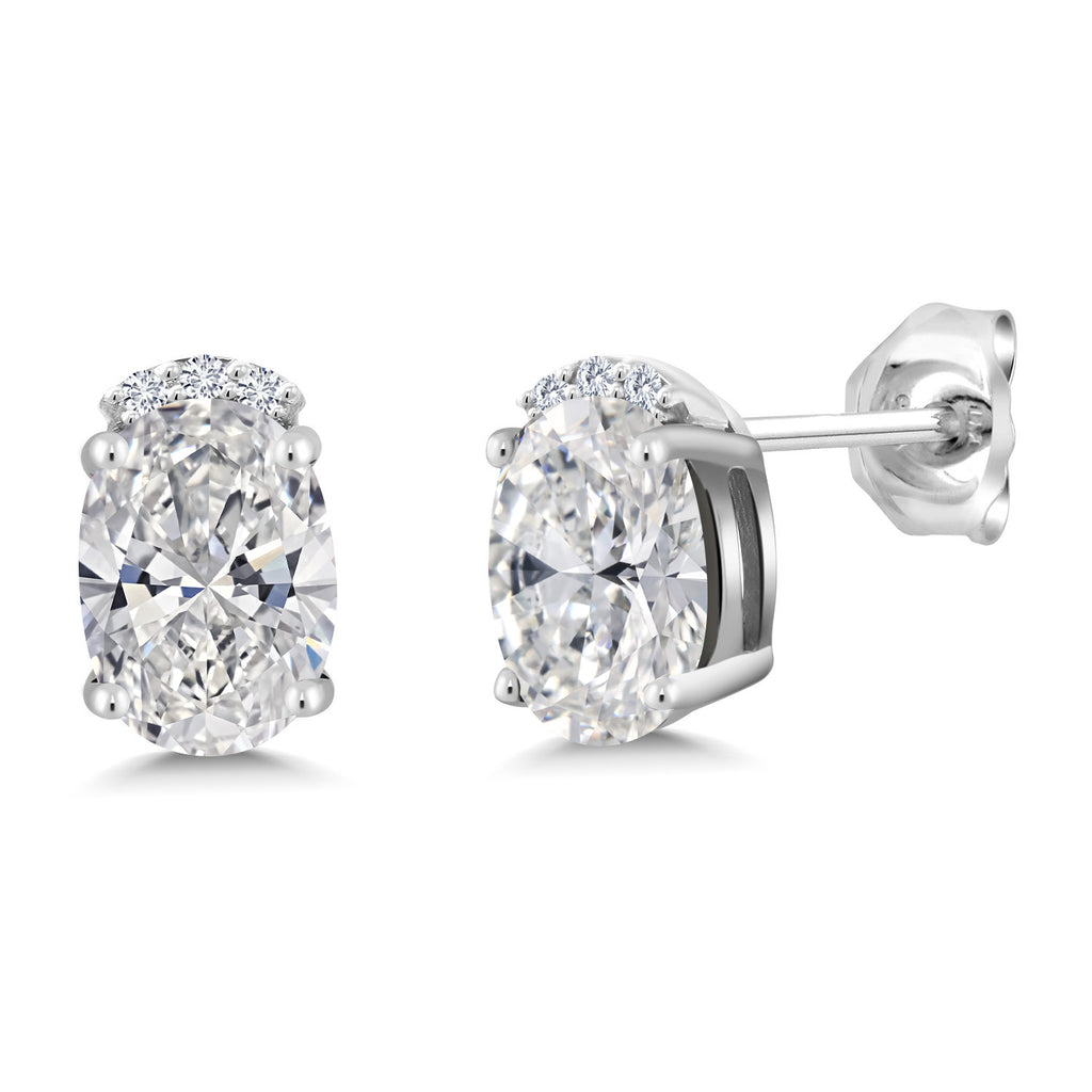 DEF and E - F_Earrings in 925 Sterling Silver