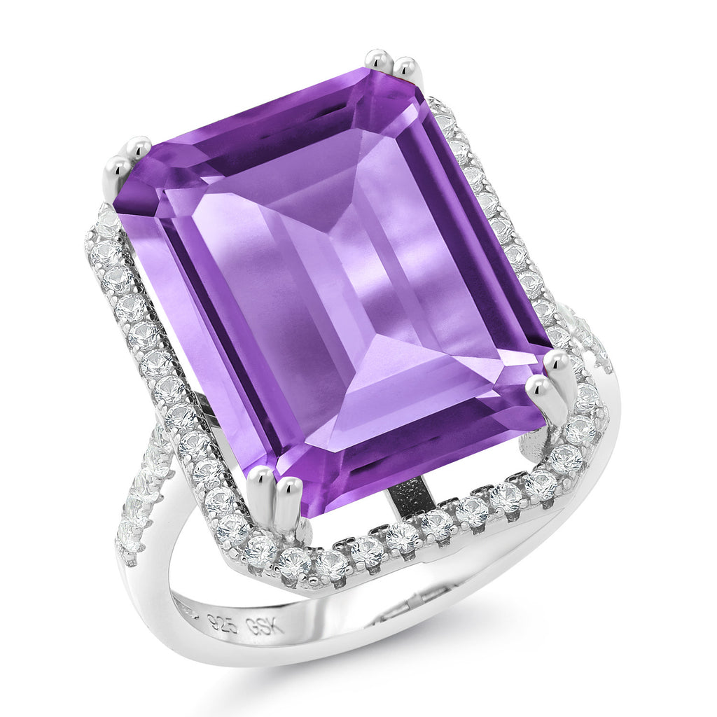 Amethyst - February_Ring in 925 Sterling Silver
