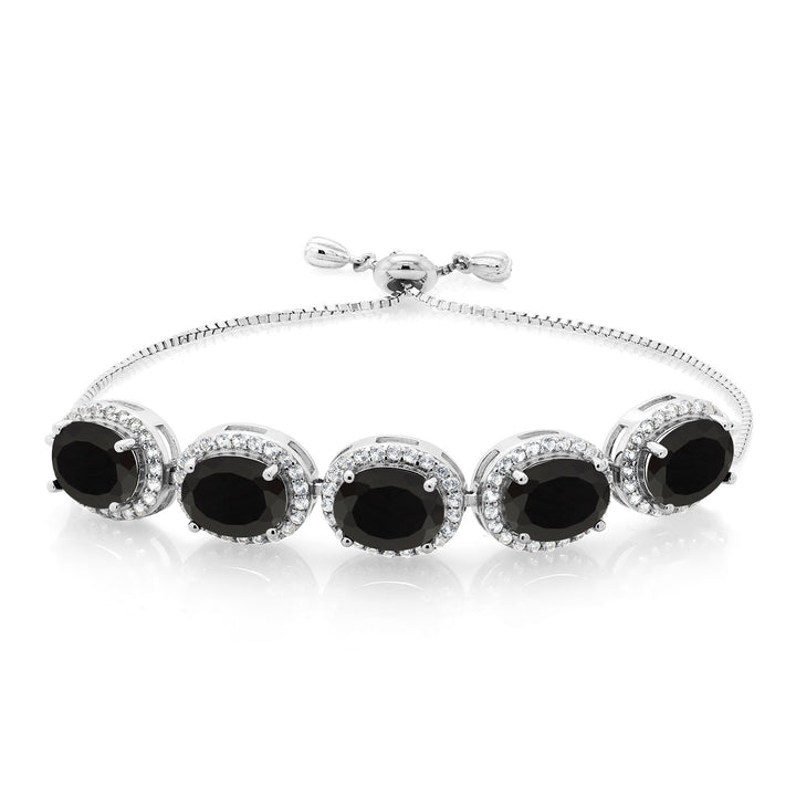 Onyx - December_Bracelet in 925 Sterling Silver