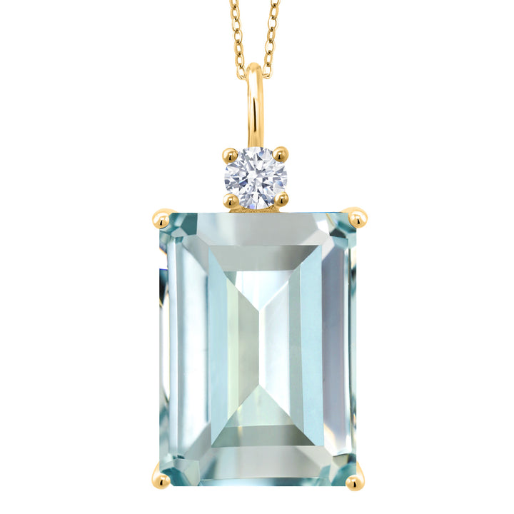Pendant in 925 Yellow Gold Plated Silver