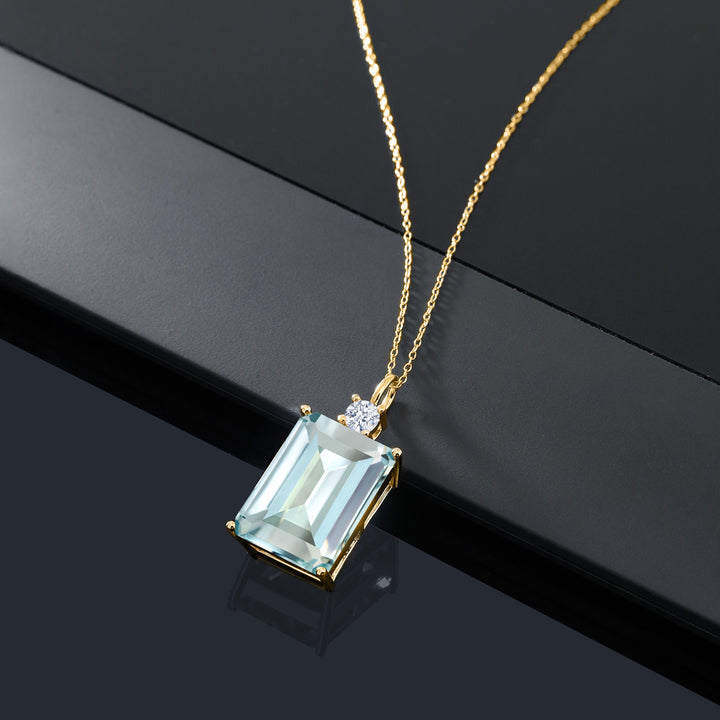 Pendant in 925 Yellow Gold Plated Silver