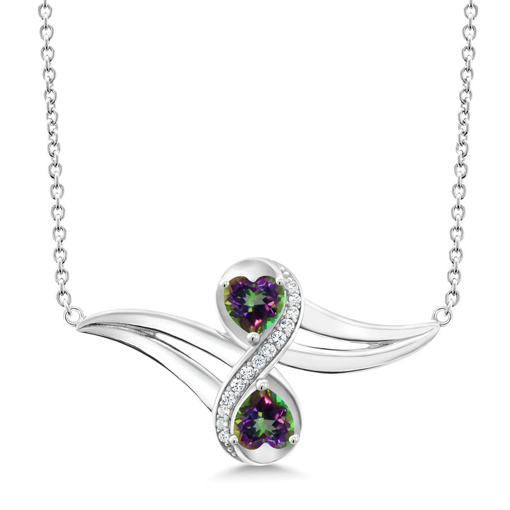 Green Mystic Topaz_Necklace in 925 Sterling Silver