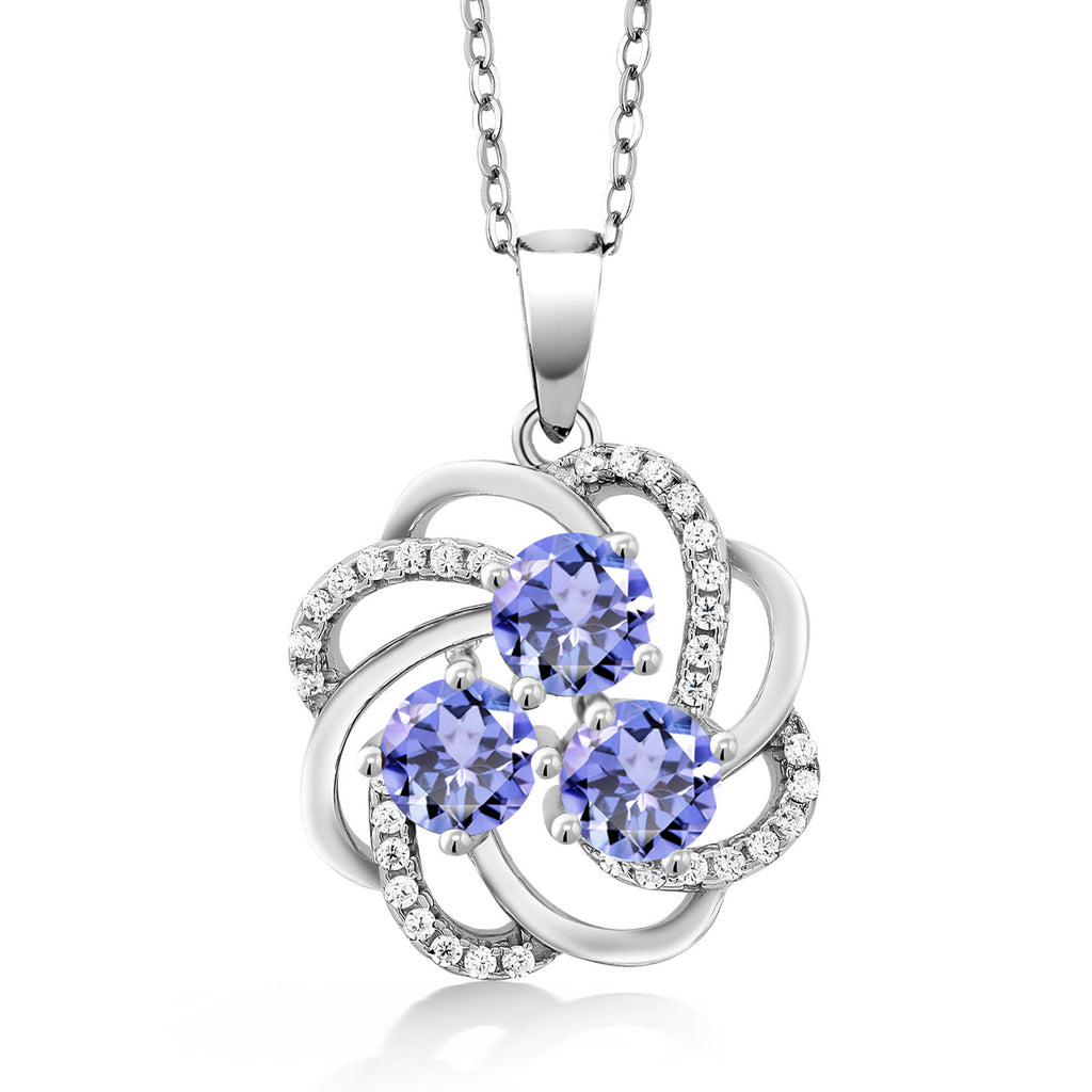 Tanzanite - December_Pendant in 925 Sterling Silver