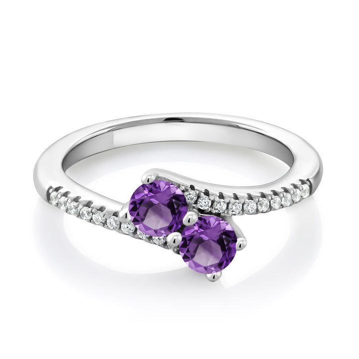 Amethyst - February_5_Ring in 925 Sterling Silver