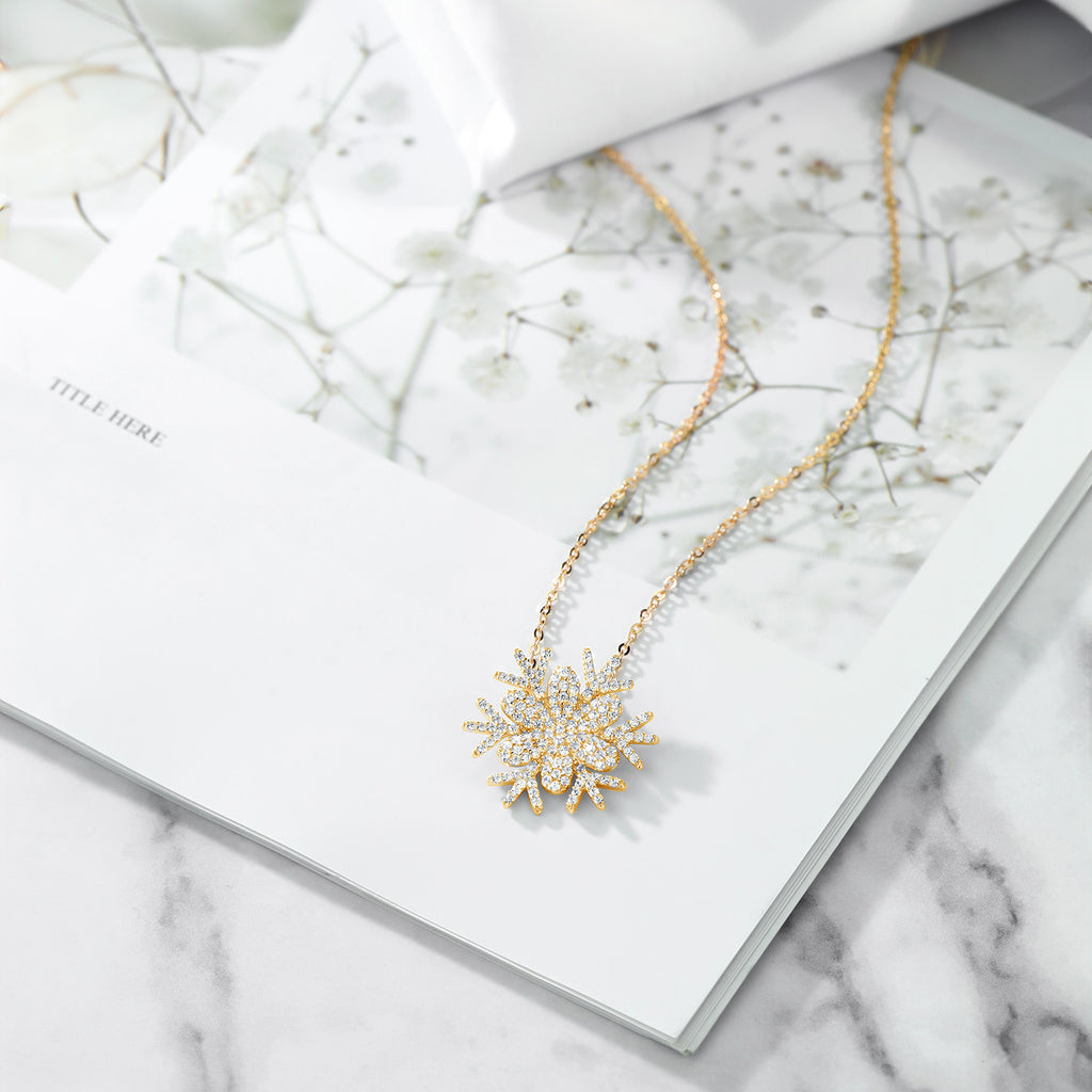 925 Yellow Gold Plated Silver_Pendant in 925 Yellow Gold Plated Silver