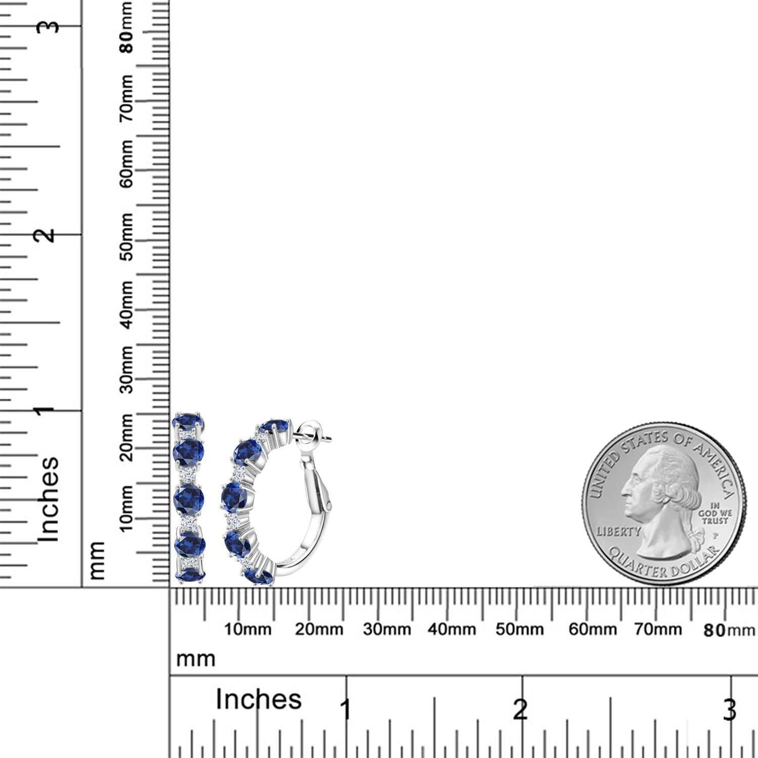 Earrings in 925 Sterling Silver