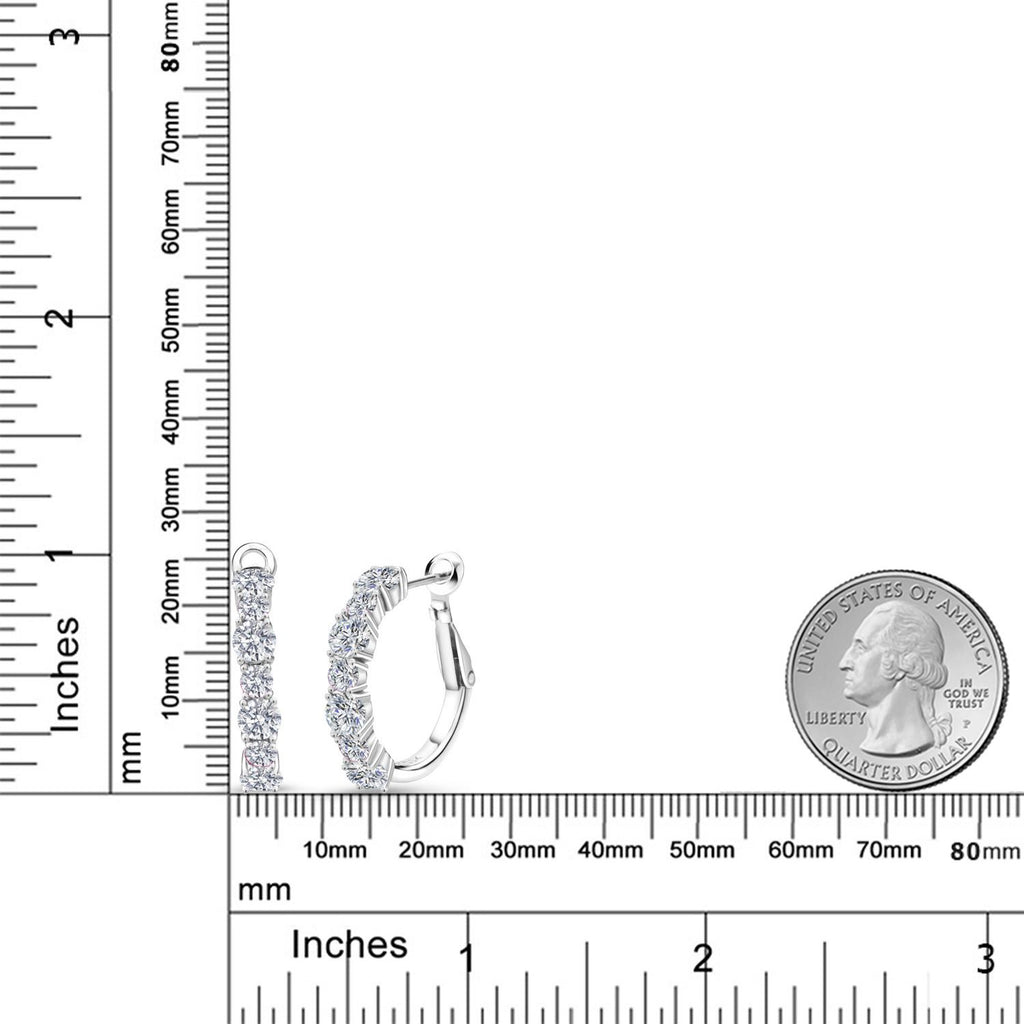 Earrings in 925 Sterling Silver