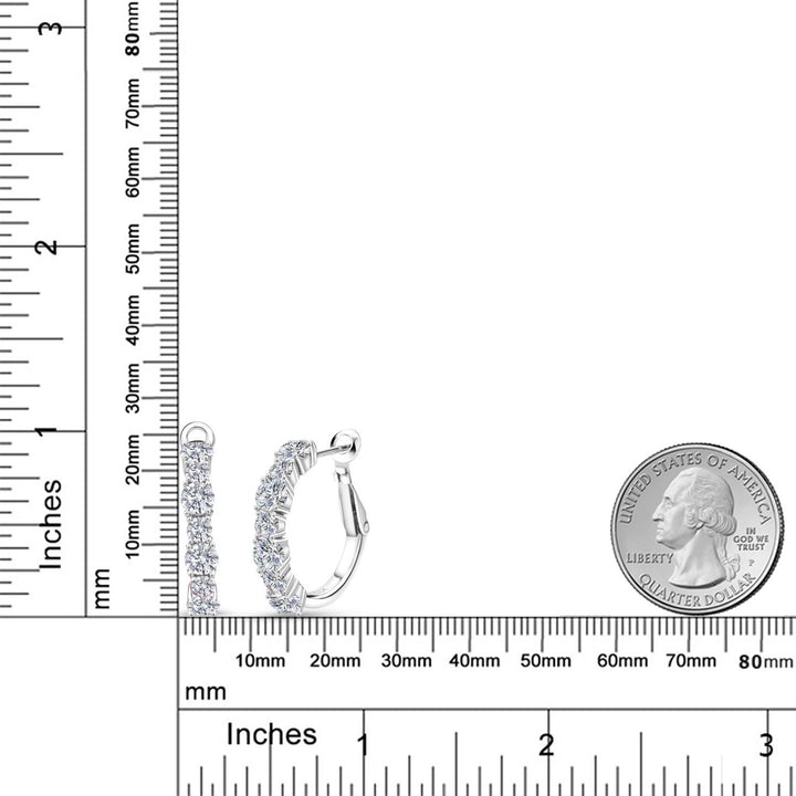 Earrings in 925 Sterling Silver
