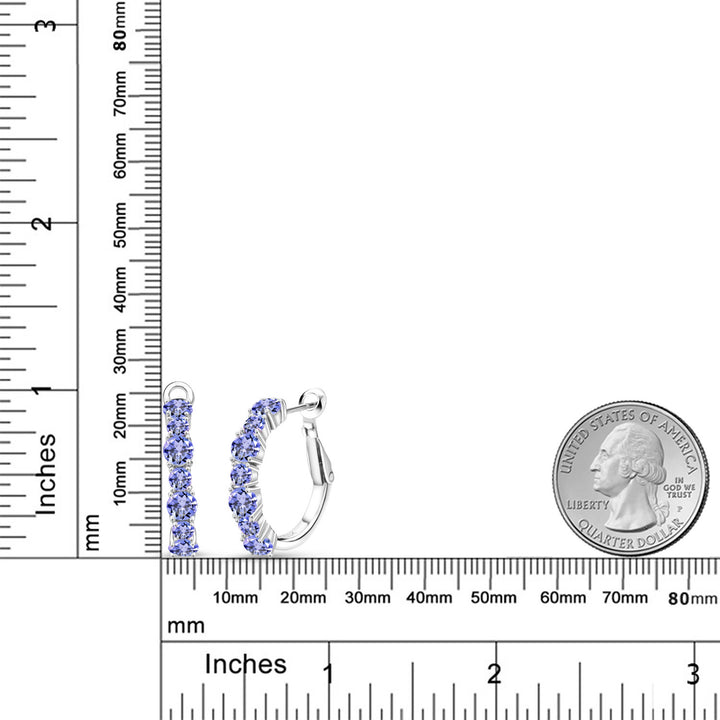 Earrings in 925 Sterling Silver