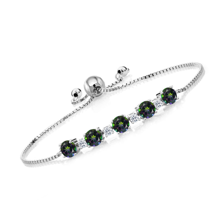 Green Mystic Topaz_Bracelet in 925 Sterling Silver