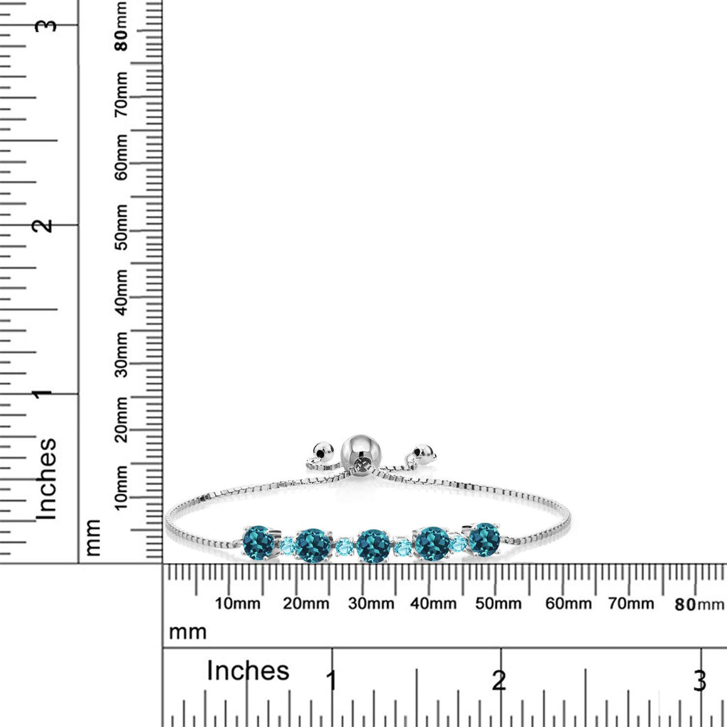 Topaz - November_Bracelet in 925 Sterling Silver