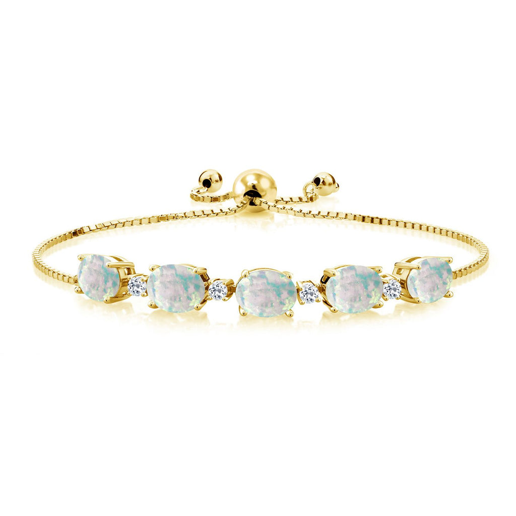 Bracelet in 925 Yellow Gold Plated Silver