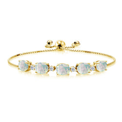 Bracelet in 925 Yellow Gold Plated Silver