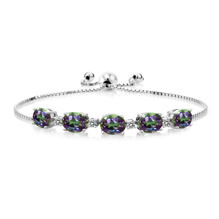 Green Mystic Topaz_Bracelet in 925 Sterling Silver