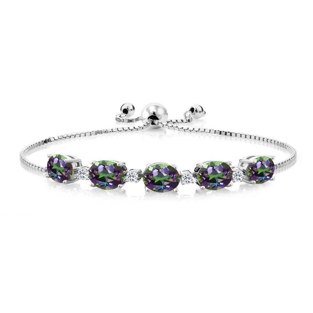 Green Mystic Topaz_Bracelet in 925 Sterling Silver