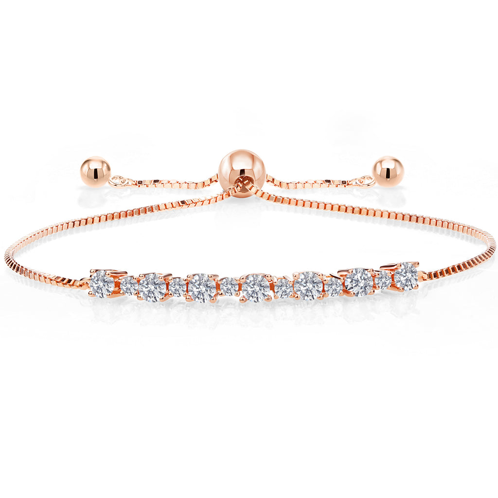 Bracelet in 925 Rose Gold Plated Silver