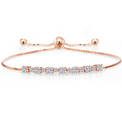 Bracelet in 925 Rose Gold Plated Silver