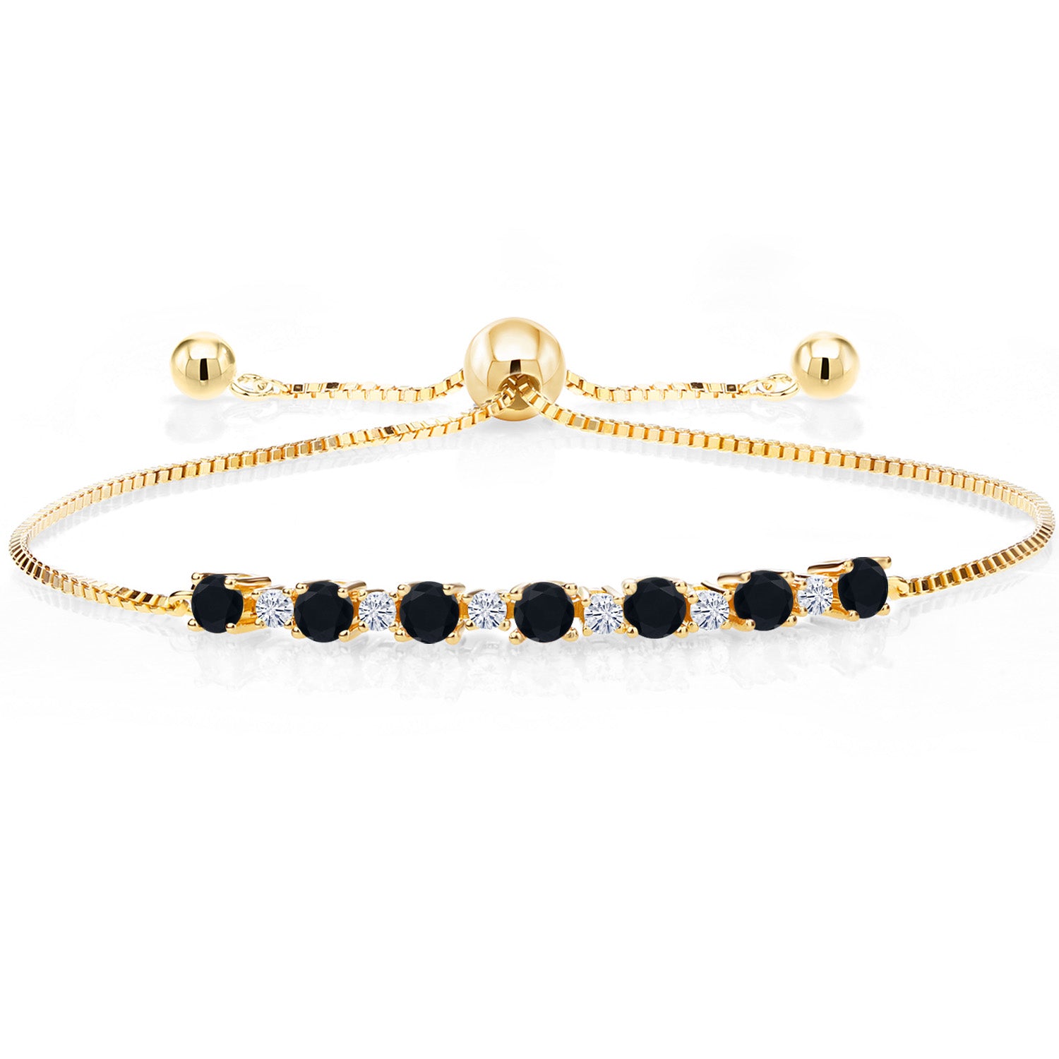 Bracelet in 925 Yellow Gold Plated Silver