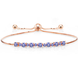Bracelet in 925 Rose Gold Plated Silver