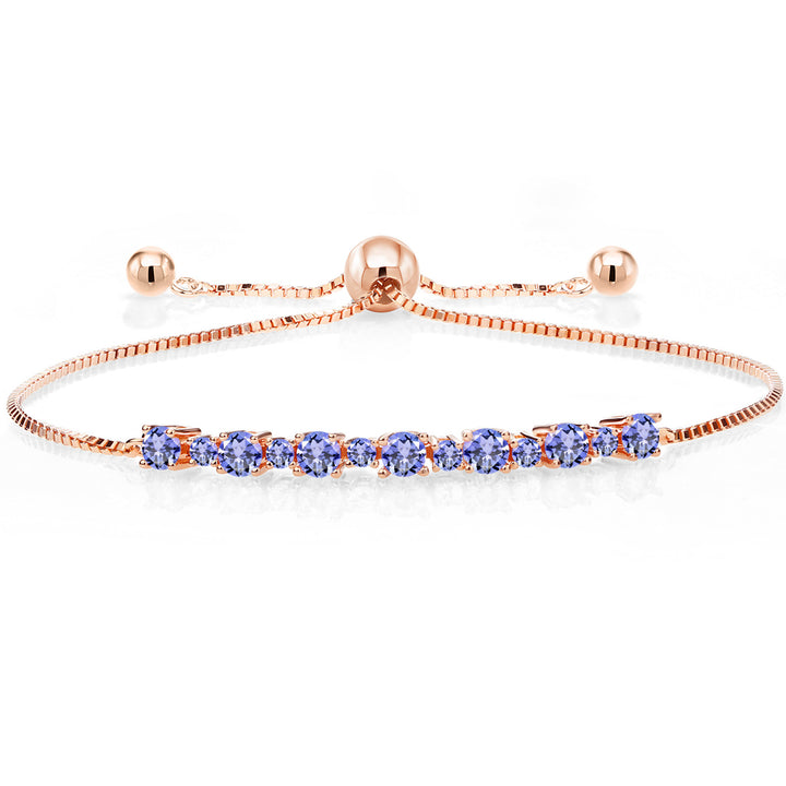Bracelet in 925 Rose Gold Plated Silver