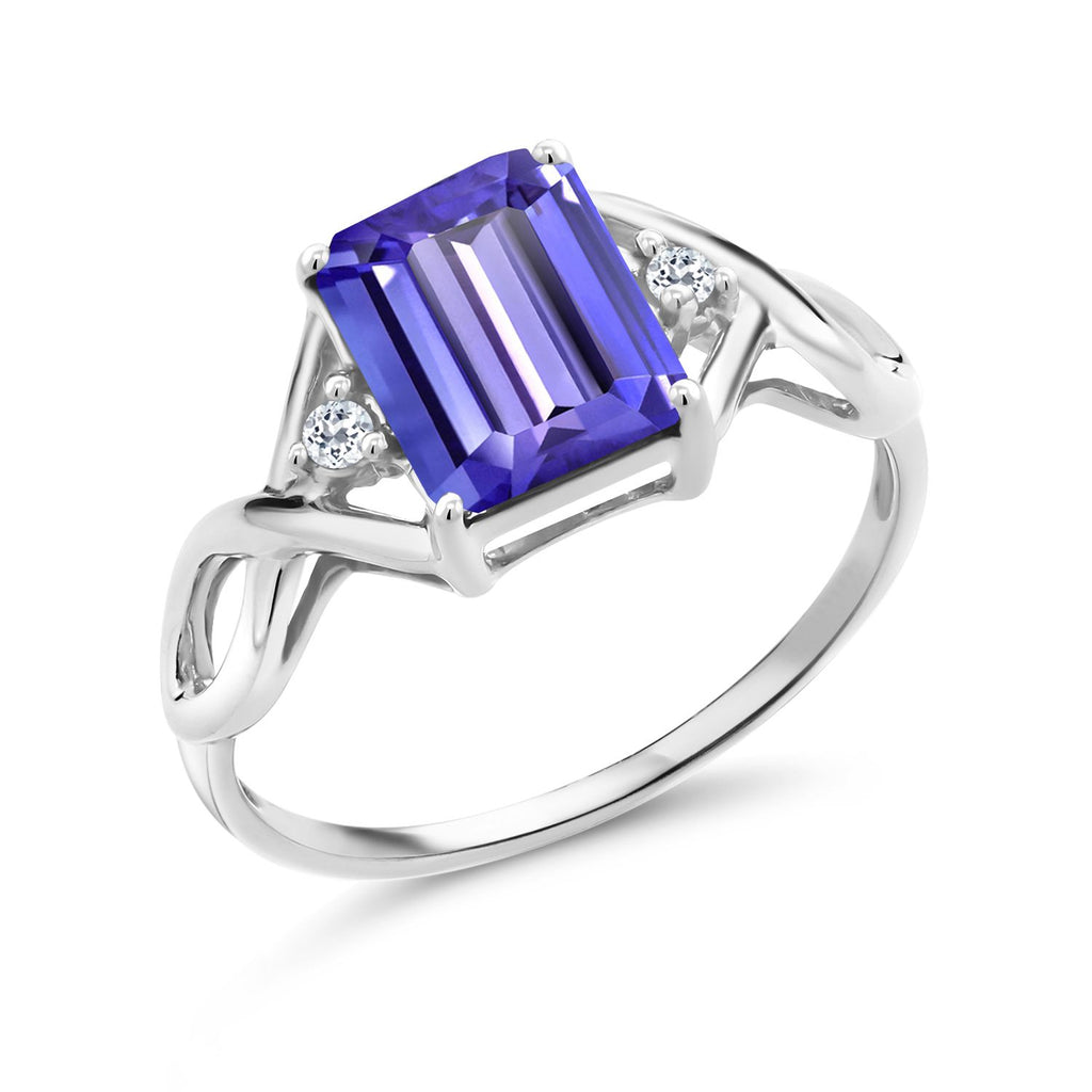 Tanzanite - December_8_Ring in 925 Sterling Silver