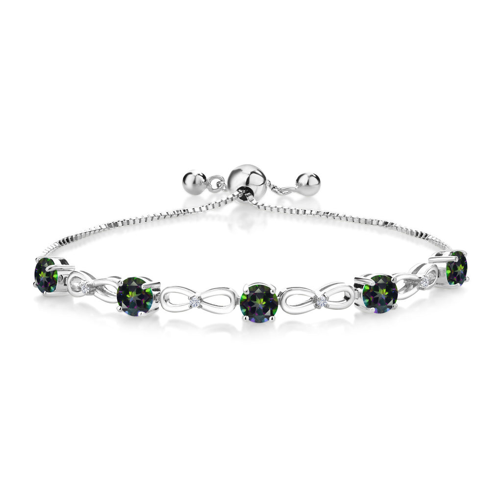 Green Mystic Topaz_Bracelet in 925 Sterling Silver