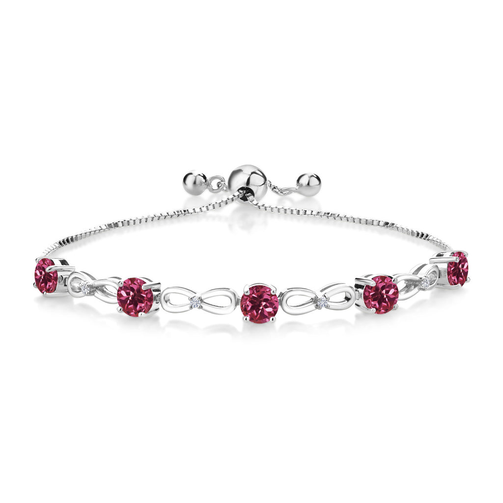 Tourmaline - October_Bracelet in 925 Sterling Silver